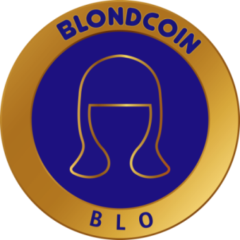 Blondcoin logo 350px